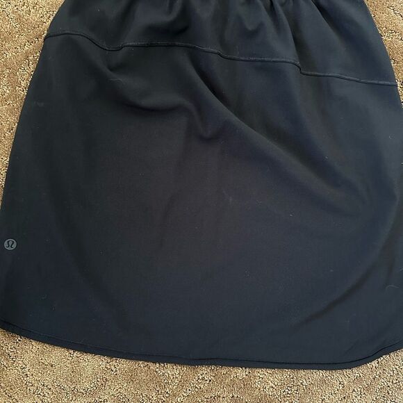 Lululemon Pace Rival Skirt Athletic Tennis Golf black Size 6‎ - Picture 2 of 4